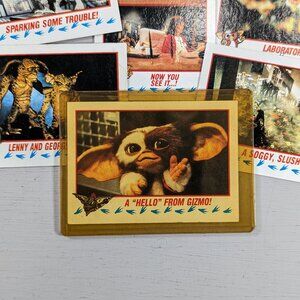1990 Gremlins 2 The new batch Topps trading cards + 1 sticker
